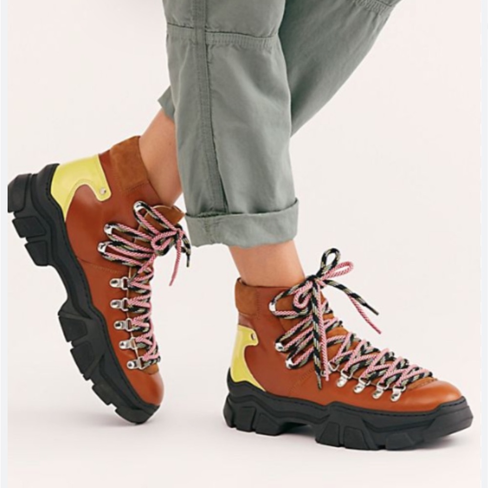 Anthropologie Another Project Hedwig Hiking Boots knock out